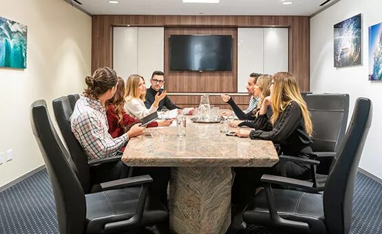 Servcorp meeting rooms offer premium service and reliable IT support for seamless, professional business meetings.